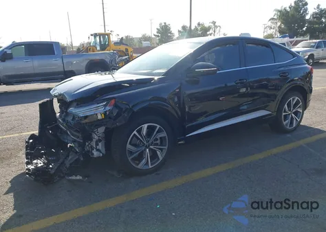 2024 Audi Q4 Sportback E-Tron Prestige 50 Quattro z USA, uszkodzony, nr VIN WA142BFZ5RP030185